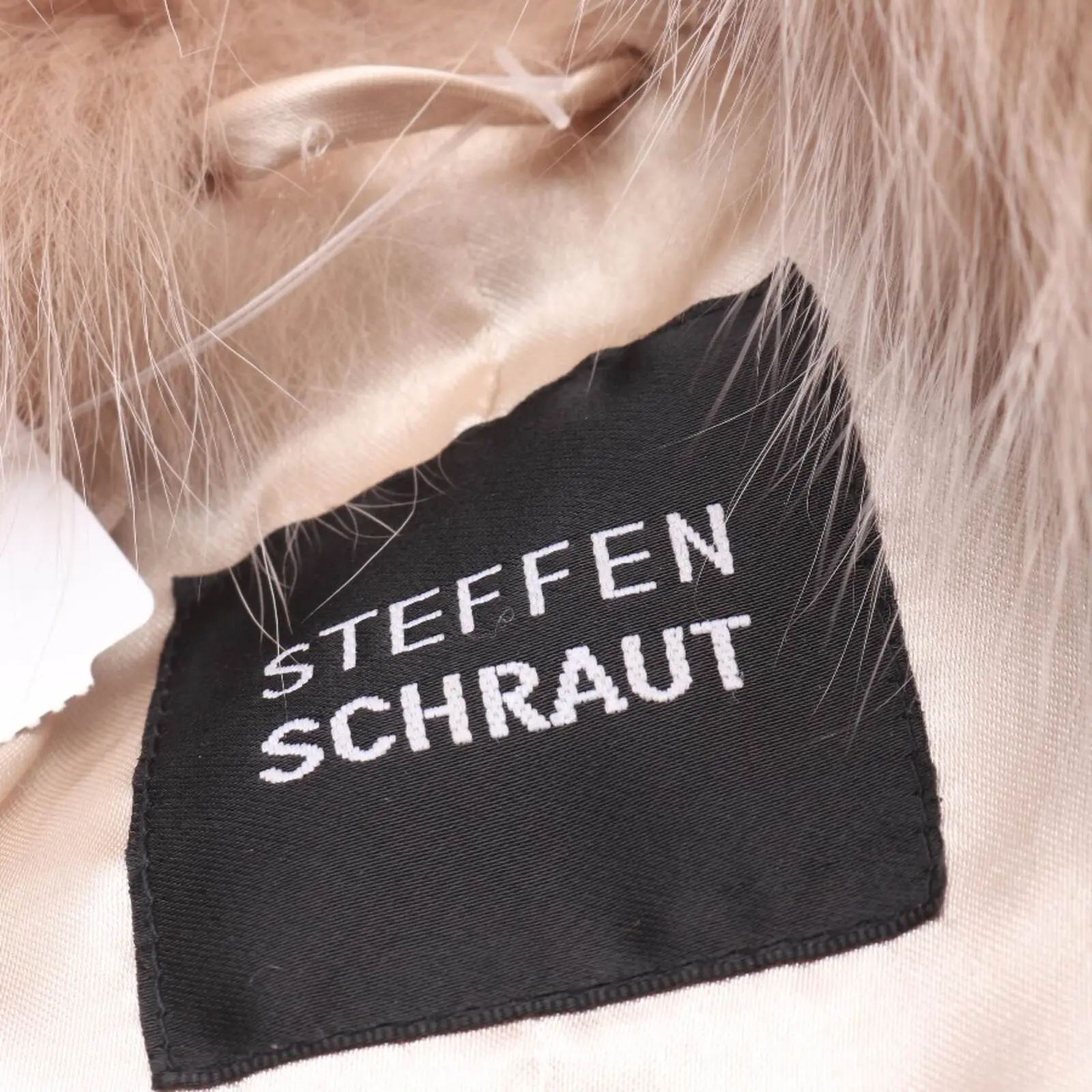 Steffen Schraut Fellweste Größe M in Hellbraun