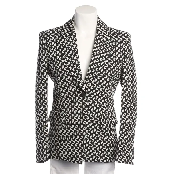 Blazer in Mehrfarbig, Wolle, Off-White