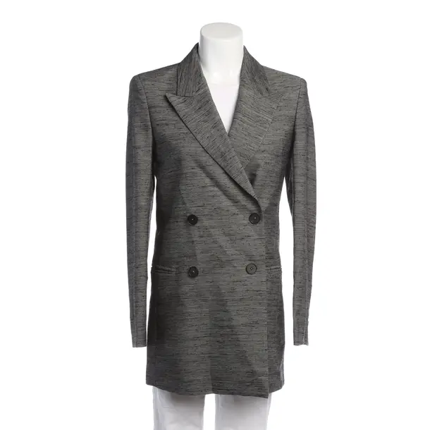 Blazer in Gray, Viscose, Alexander McQueen