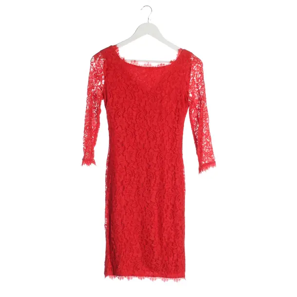 Cocktailkleid in Rot, Viskose, Diane von Furstenberg
