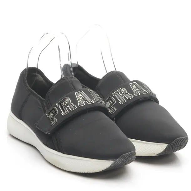 Sneakers in Black, , Prada