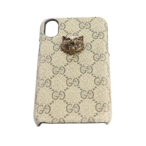 Handyhülle in Braun, Sonstige Fasern, Gucci