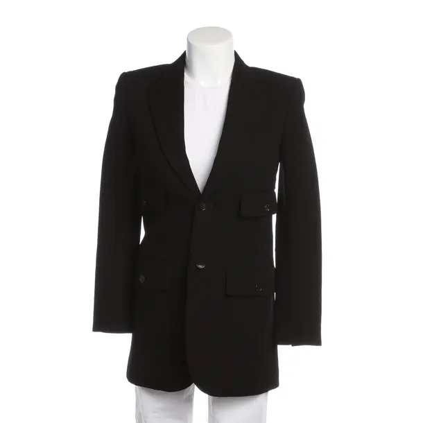 Blazer in Schwarz, Viskose, Saint Laurent