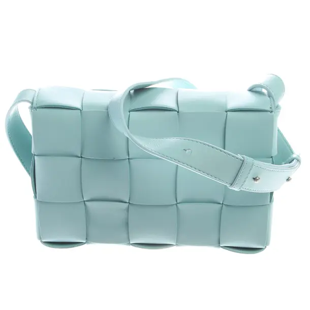 Umhängetasche in Blau, Leder, Bottega Veneta