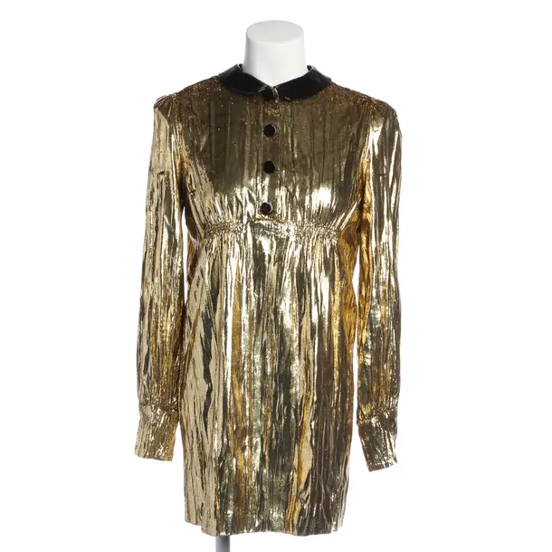 Dress in Metallic, Polyester, Gucci