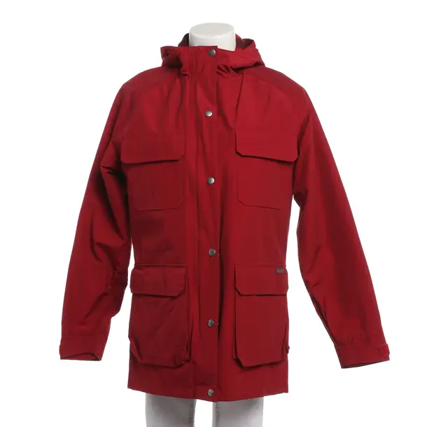 Mid-Season Coat, in Red, Cotton, Woolrich