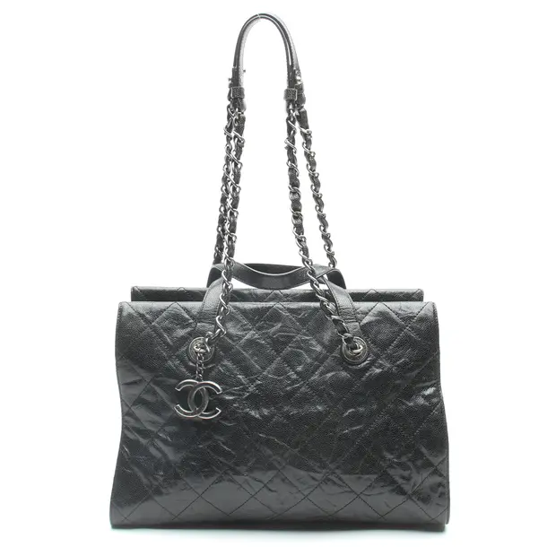 Shopper in Schwarz, Leder, Chanel