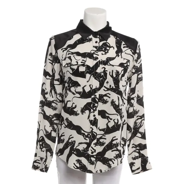 Blouse, in Black, Silk, Anine Bing