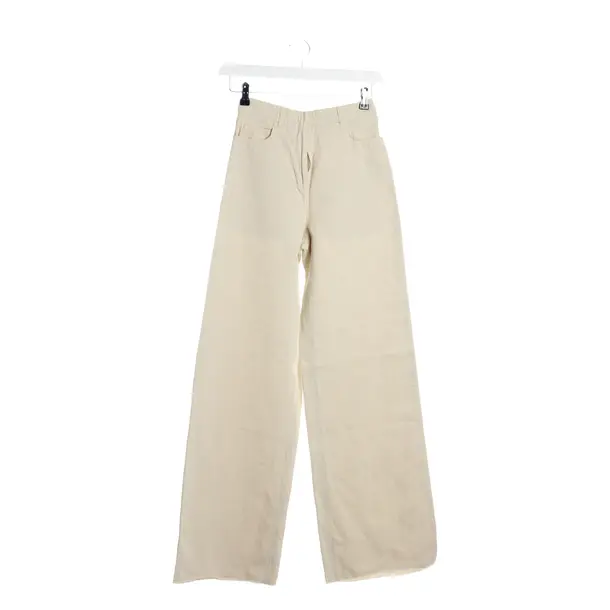 Hose in Weiß, Baumwolle, Max Mara
