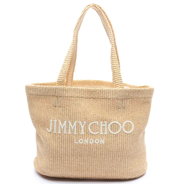 Shopper in Braun, Sonstiges Material, Jimmy Choo