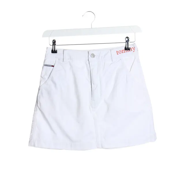 Skirt in White, Cotton, Tommy Jeans