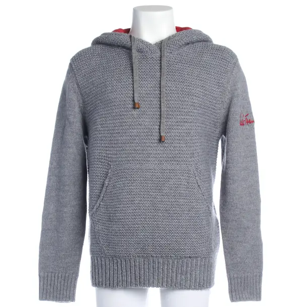 Pullover in Grau, Wolle, Luis Trenker