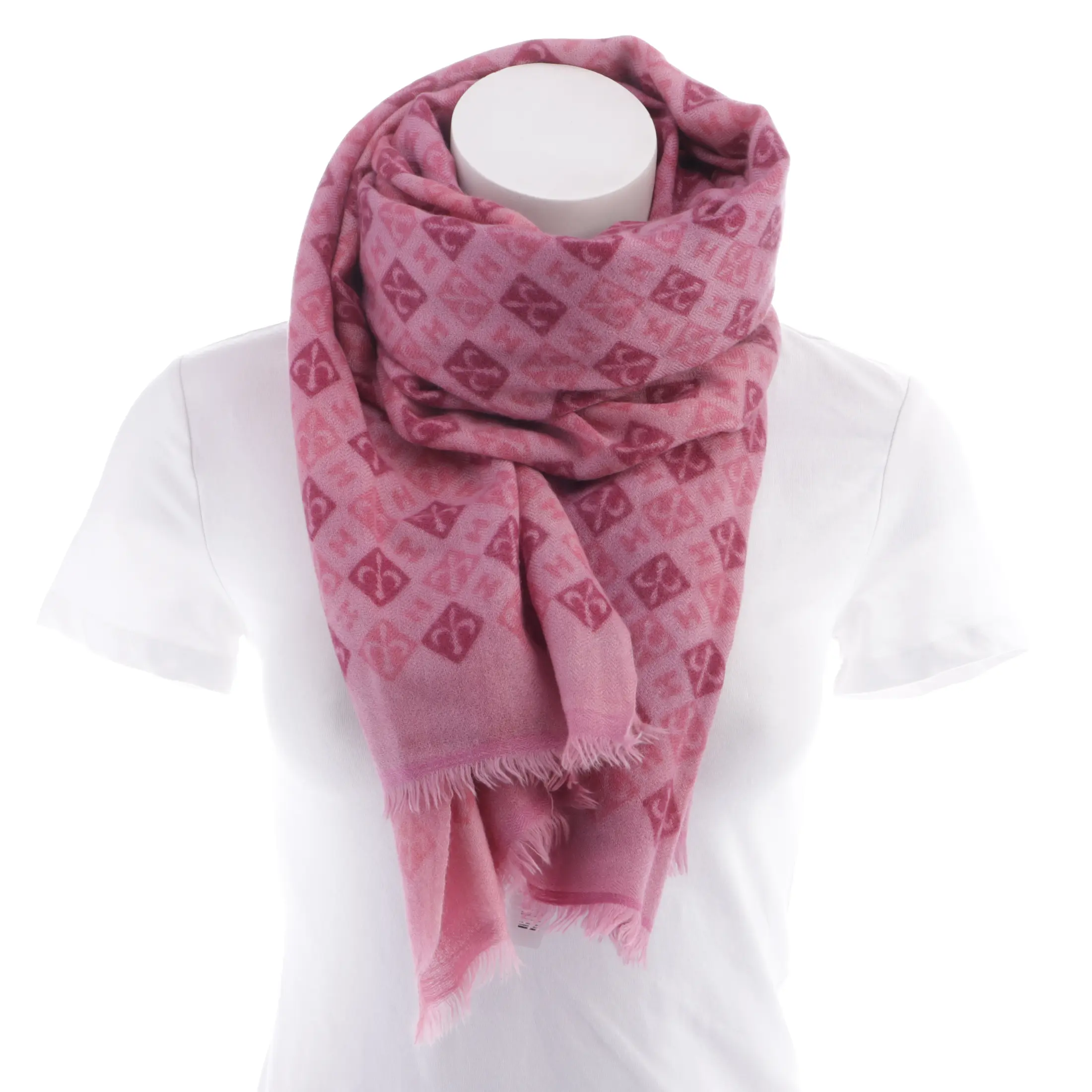 Hemisphere Scarf in Pink