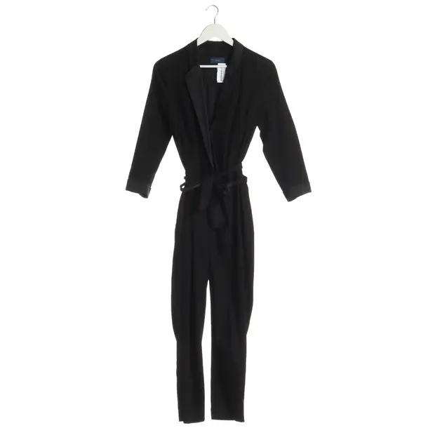 Jumpsuit in Schwarz, Baumwolle, Closed