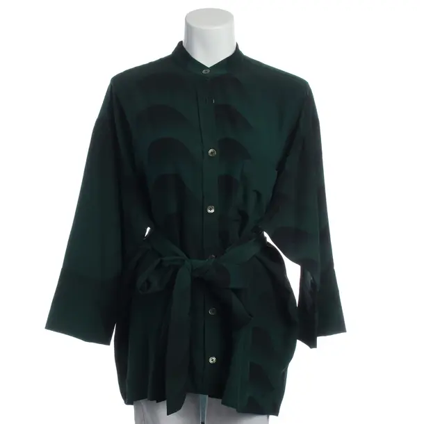 Tunic in Green, Silk, Odeeh