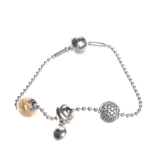 Armband in Metallic, 925er Sterling Silber, Pandora