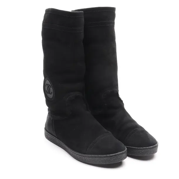 Winterboots in Schwarz, , Chanel