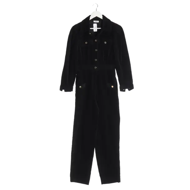 Jumpsuit in Schwarz, Baumwolle, Sandro