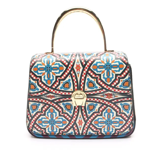 Handbag in Multicolored, Leather, Aigner