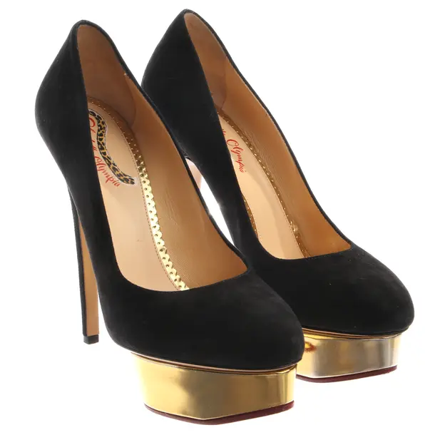 Pumps in Schwarz, , Charlotte Olympia