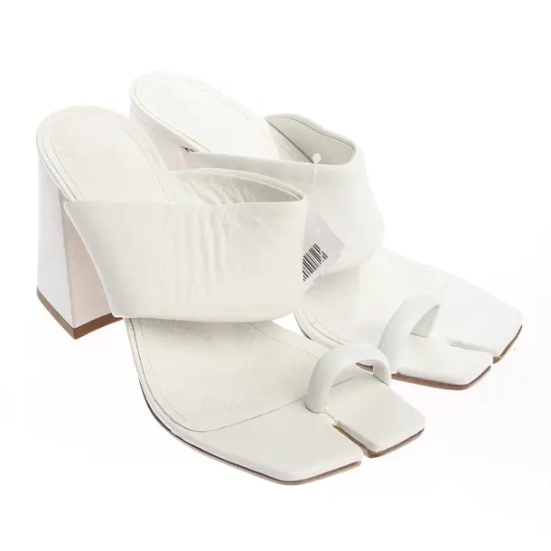 Heeled Sandals in White, , Maison Martin Margiela
