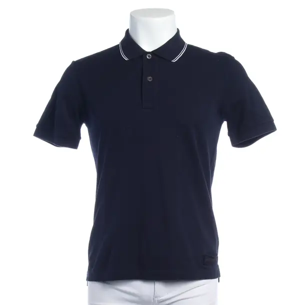Polo Shirt in Blue, Cotton, Prada