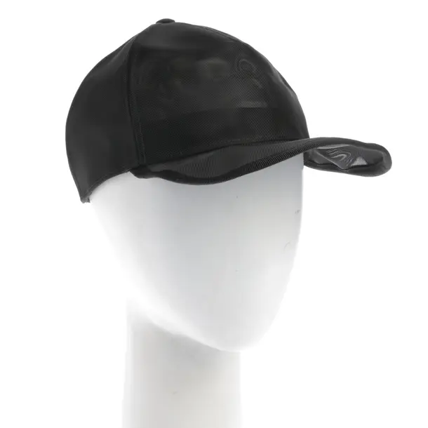 Cap in Black, Polyimide, Fendi