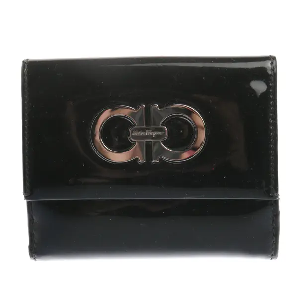 Geldbörse in Schwarz, Leder, Salvatore Ferragamo