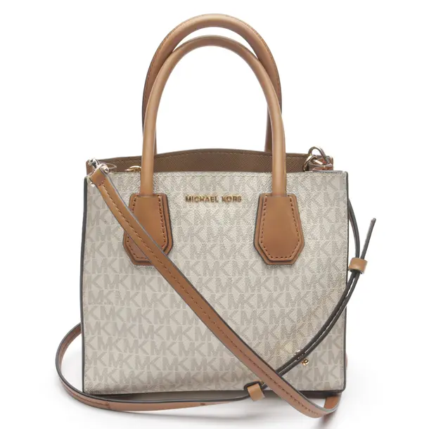 Handbag in White, Leather, Michael Kors