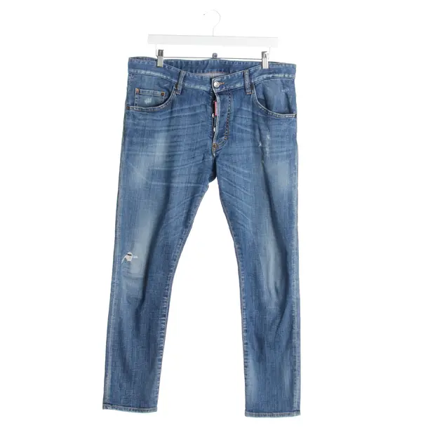Jeans Slim Fit in Blau, Baumwolle, Dsquared