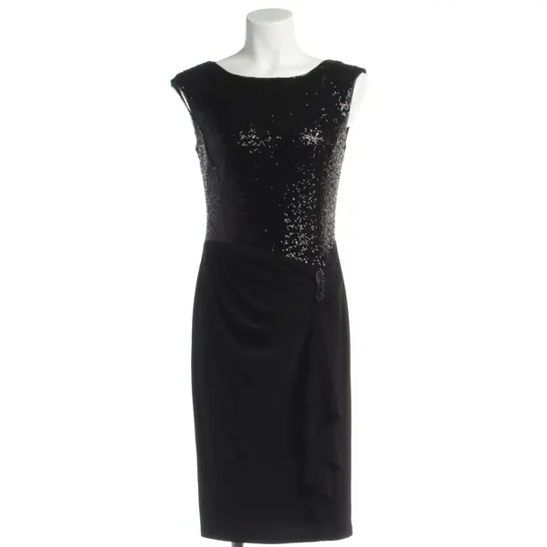 Cocktailkleid in Schwarz, Polyester, Lauren Ralph Lauren