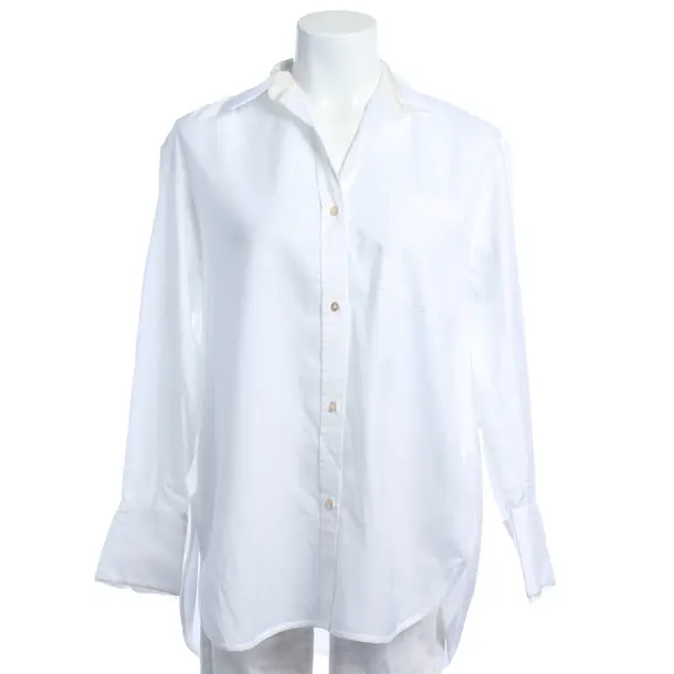 Blouse in White, Cotton, Le Sarte Pettegole