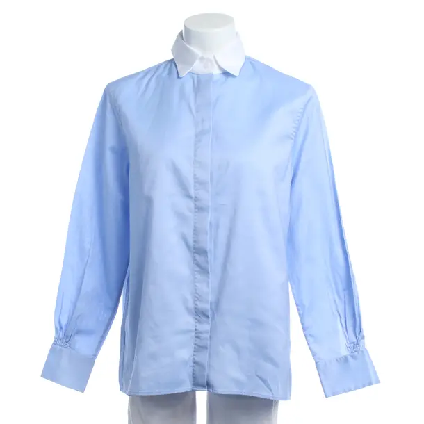 Blouse in Blue, Cotton, Le Sarte Pettegole