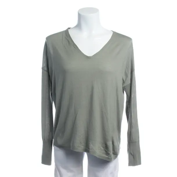 Wool Jumper in Green, Wool, Hemisphere