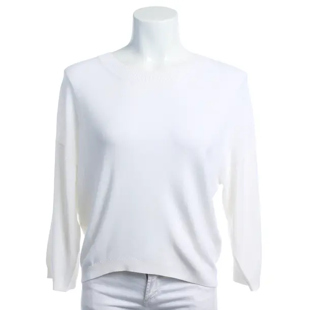 Pullover in Weiß, Viskose, FFC