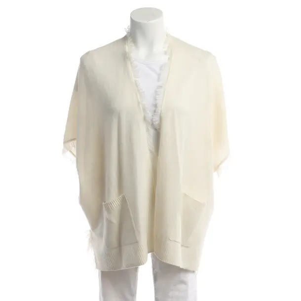 Strickjacke in Weiß, Kaschmir, Repeat