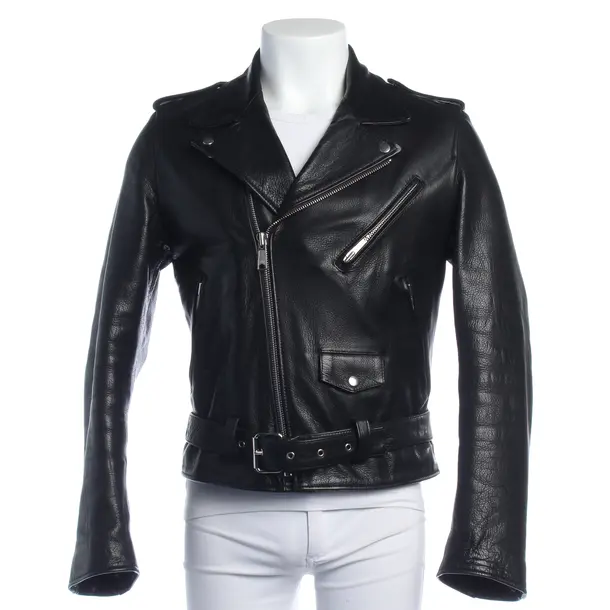 Lederjacke in Schwarz, Leder, Sandro