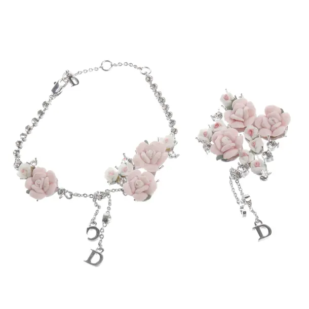 Schmuckset in Mehrfarbig, Metall (metallisch, metallisiert), Dior