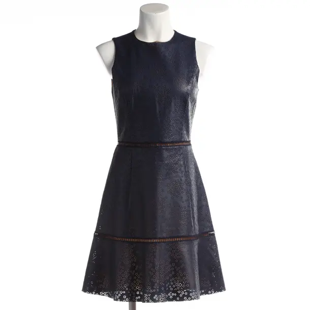 Cocktailkleid in Blau, Polyurethan, Michael Kors