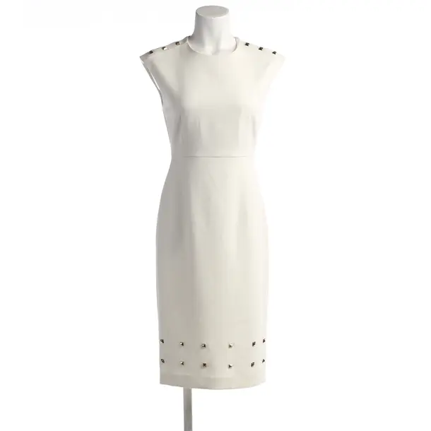 Cocktailkleid in Weiß, Baumwolle, Hugo Boss Black Label