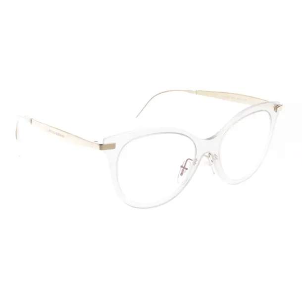 Brillengestell in Weiß, Sonstige Fasern, Dolce & Gabbana
