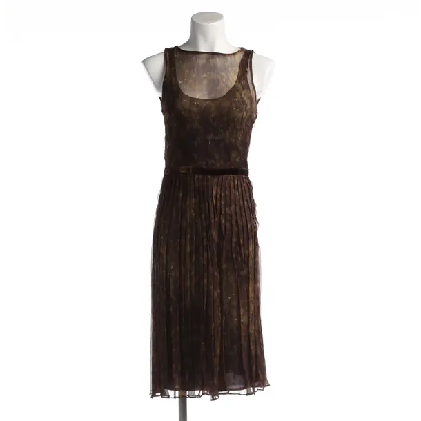 Dress in Brown, Silk, Hugo Boss Black Label