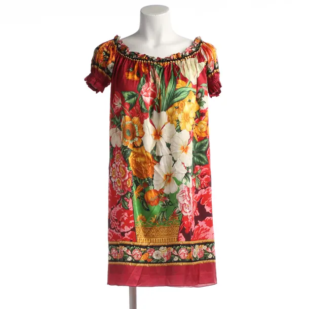 Kleid in Mehrfarbig, Seide, Dolce & Gabbana