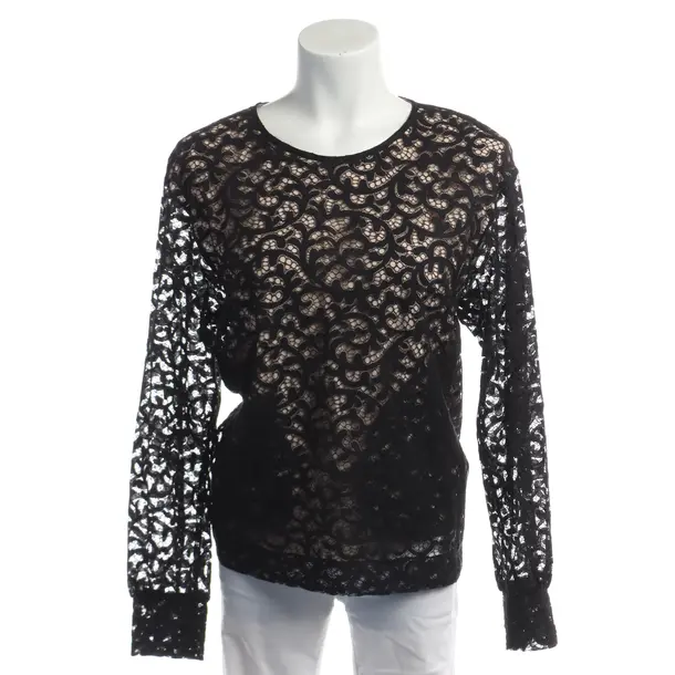 Long Sleeve Shirt in Black, Cotton, See by Chloé