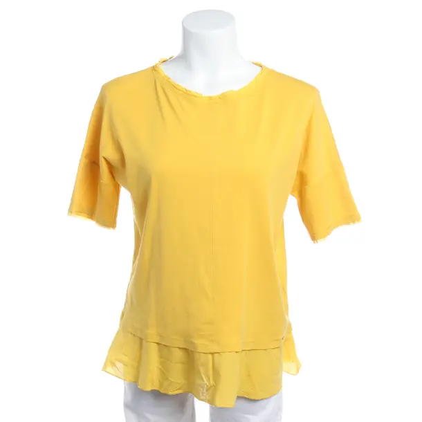 Shirt in Yellow, Cotton, Marc Cain
