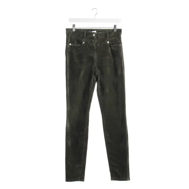 Pants in Green, Cotton, Marc Cain Sports