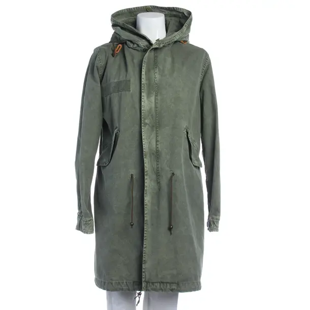 Summer Coat in Green, Cotton, Designerartikel