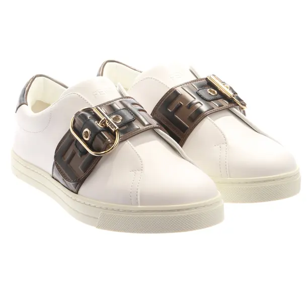 Sneakers in White, , Fendi