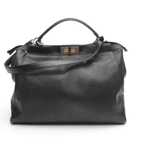 Handbag in Black, Leather, Fendi