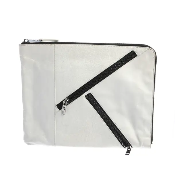 iPad Case in White, Leather, Karl Lagerfeld
